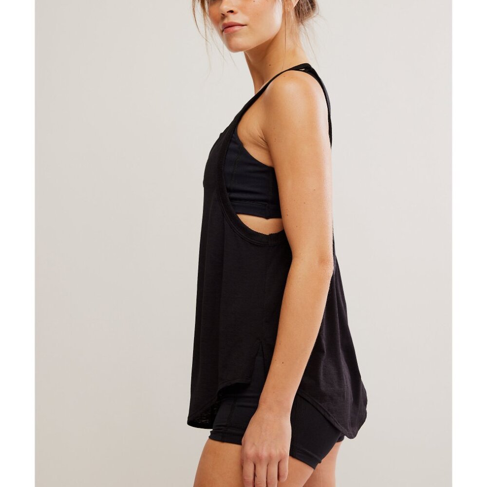 FP Movement by Free People Last Chance Batter Up Tank Black Combo NEW WITH TAGS - Picture 7 of 11
